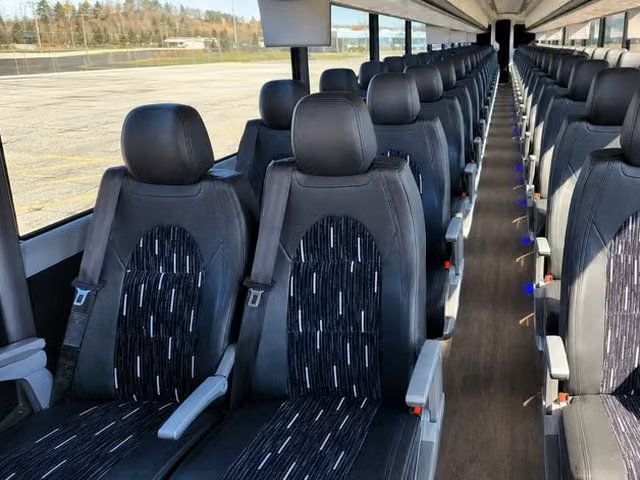 paragould charter bus interior